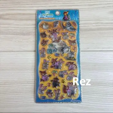 [ 미사용 새상품 ] 주토피아2 프티 드롭 스티커 봉봉 드롭 씰