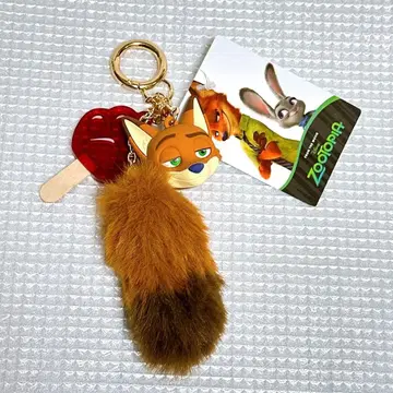 즉일 시마무라 닉 주토피아 입체 참 참 키링 꼬리