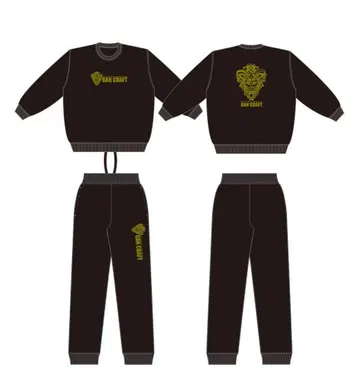 GAN CRAFT 속기모 맨투맨 상하의 배송비 포함