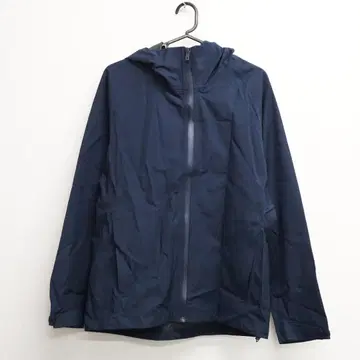 유니클로 블록 테크 후드티 네이비 남성용 S 사이즈 3D 컷