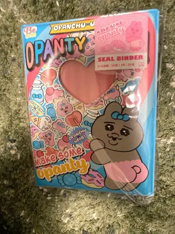 빤쮸토끼 일광화상 씰 씰수첩