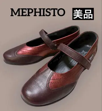 [ 새상품급 ] MEPHISTO 메피스토 컴포트 스트랩 펌프스 레드