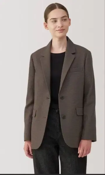 무인양품 기모 테일러드 자켓 XL