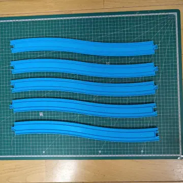 프라레일 모노레일 경사 레일 5개