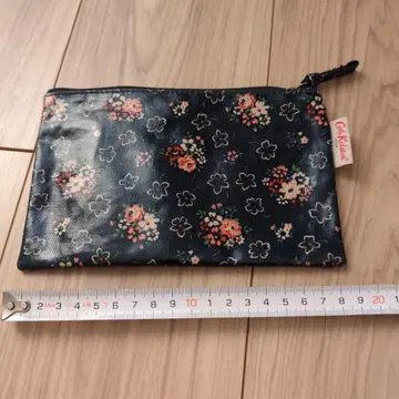 Cath Kidston 꽃무늬 파우치 네이비