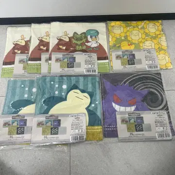 포켓몬 핸드 타월 7개 세트
