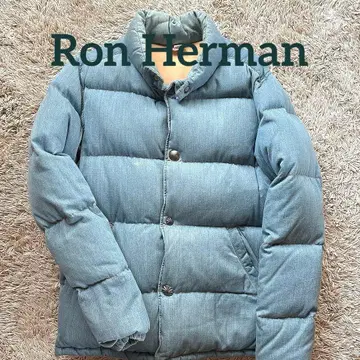 론 허먼 남성용 데님 다운 자켓