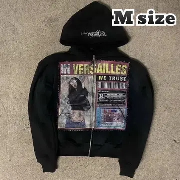 블랙 후드티 y2k 후디 집업 프린트 후드티 아메카지 빈티지 스타일 M