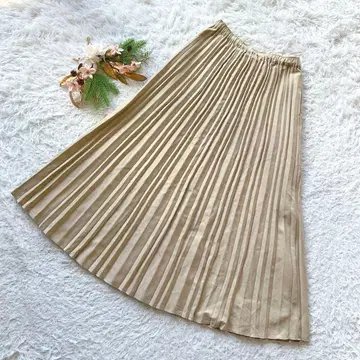 [ 니코앤드 ] (L) 플리츠 스커트 페이크 스웨이드 롱 스커트 여행