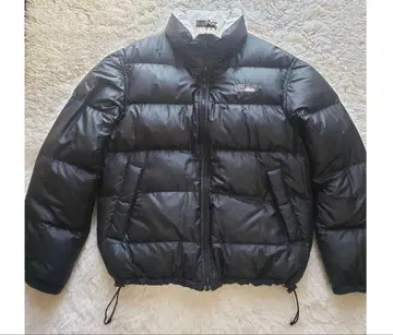 FIRST DOWN 다운 자켓 4L 블랙 화이트