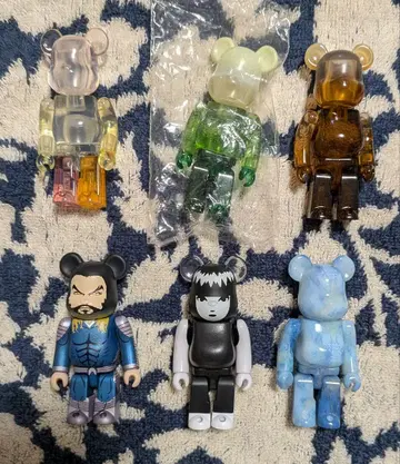 [ 시리즈물 제리빈 외 6종류 세트 ] 베어브릭 개봉품