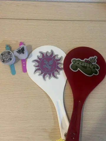 계속 한밤중이면 좋을 텐데. 주걱, 반지 세트