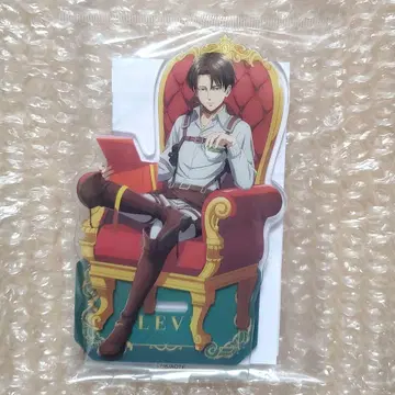 진격의 거인 아크릴 스탠드 리바이 옥좌ver.