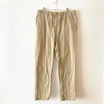 [매디슨 워커] 캐주얼 팬츠 면 혼방 허리밴딩 포켓 있음 LL