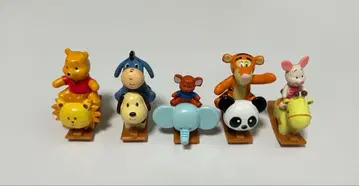 디즈니 곰돌이 푸 율동 애니멀 피규어 목마 2004