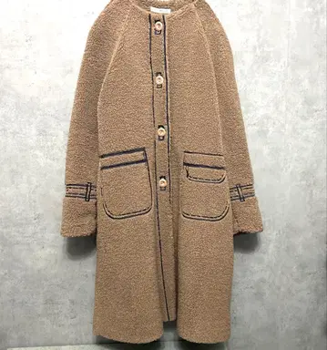 donna SPICCO 보아 코트 트롱프뢰유 테디베어