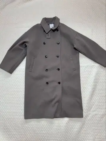 [ 택 포함 새상품 ] LEPSIM 롱 코트 그레이 즉시 구매 가능