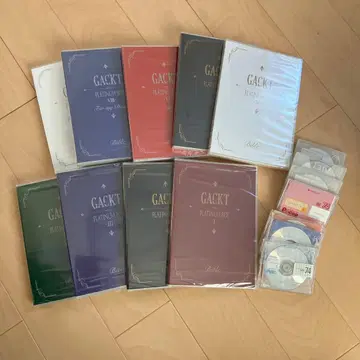 GACKT PLATINUM BOX 9장 세트 FURACHI한 남자들