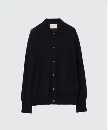 YOKE SILK CASHMERE SHEER SHIRT CARDIGAN