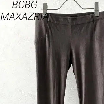 BCBGMAXAZRIA 레깅스 스패츠 스웨이드 느낌 허리밴딩