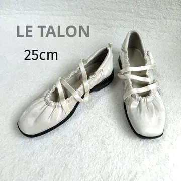 2025 르탈론 L 엘라스틱 스니커즈 25cm 화이트