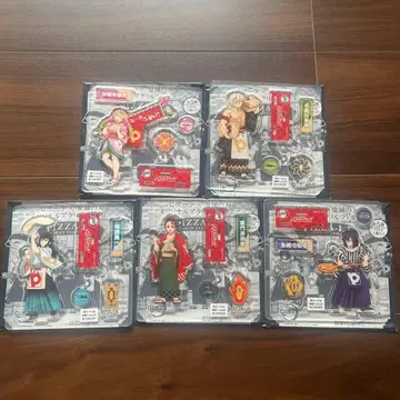 피자라 귀멸의 칼날 아크릴 스탠드 컴플리트