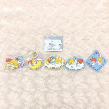 리틀트윈스타 레트로 문 메지루시 러버 참 전 5종 풀컴프