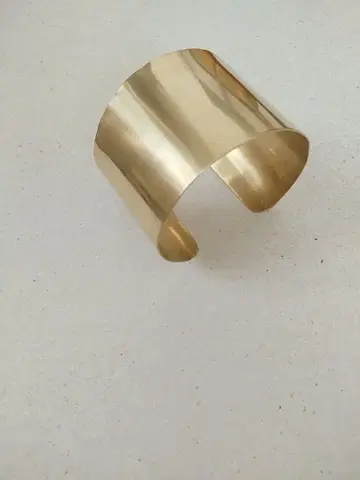 4cm 폭 놋쇠 뱅글