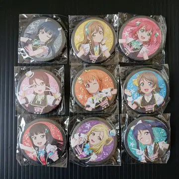 러브 라이브 선샤인 캔뱃지 9개 세트