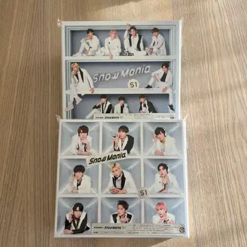 Snow Mania S1 CD/DVD 2개 세트와 특전 포함