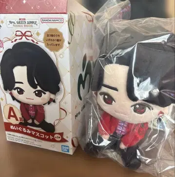 미세스 그린애플 제일복권 A상 봉제 인형 마스코트 오오모리 모토키