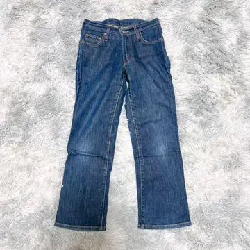 시마론 29인치 데님 팬츠 청바지 블루 텐셀 혼방 출퇴근 통학