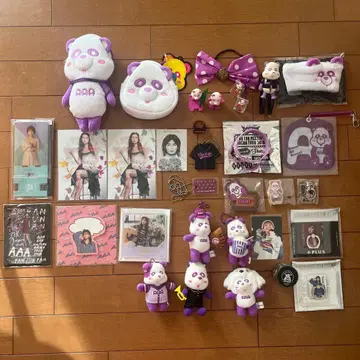 AAA 우노 미사코 굿즈 모음 세트