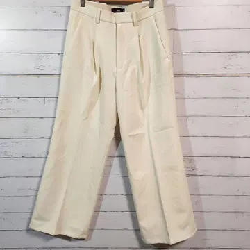 하레 여성용 슬랙스 팬츠 S 크림색 오피스 캐주얼