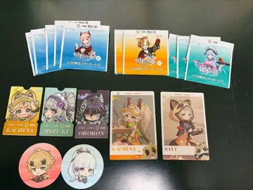 원신 스시로 콜라보 스티커 카드 피크 묶음 판매