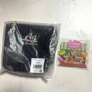 키요 동키요돔 키요 고양이 파우치 블랙