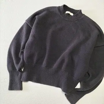 블랙 바이 마우지 니트 오버사이즈 니트 풀오버