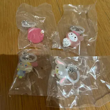 산리오 리 마크 액세서리 우사하나 시로 우사 마이멜로디 마론