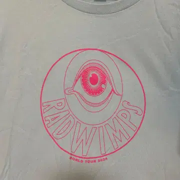 RADWIMPS WORLD TOUR 2024 티셔츠 L 사이즈