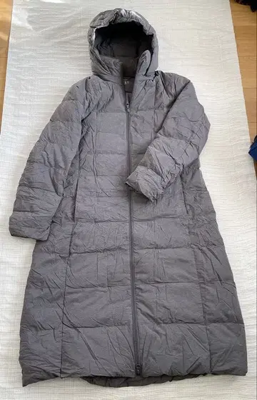 컨디션 최상 UNIQLO 유니클로 울트라 라이트 다운 롱 코트 XL