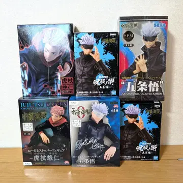 주술회전 피규어 6점 고죠 사토루 & 이타도리 유우지