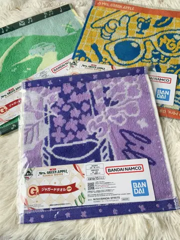 제일복권 Mrs. GREEN APPLE G상 자카드 타월 3종