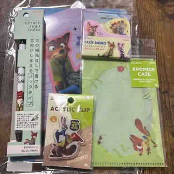 주토피아 문구 세트