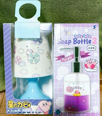 별의 커비 소프 보틀 커비 레트로 LED 라이트 인테리어 램프