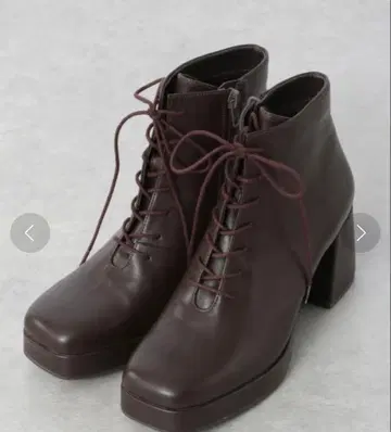 Heather 레이스업 숏부츠