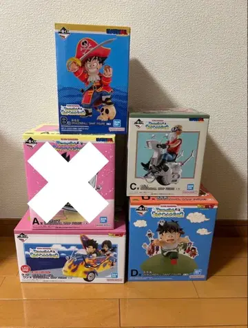 제일복권 드래곤볼 피규어 BCD상 세미컴프 라스트원상 미개봉