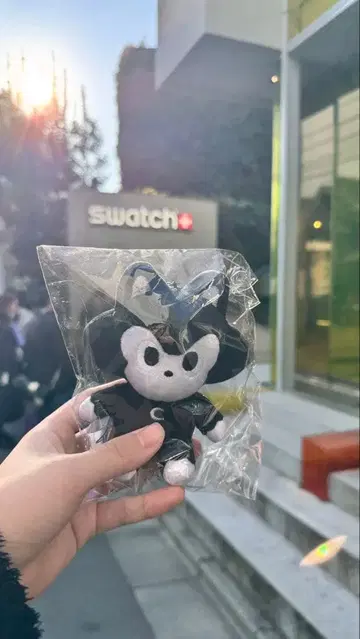 bad entertainment 봉제 인형 키체인