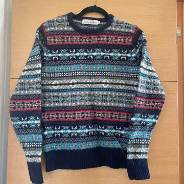프릭스 스토어 페어아일 패턴 스웨터 M