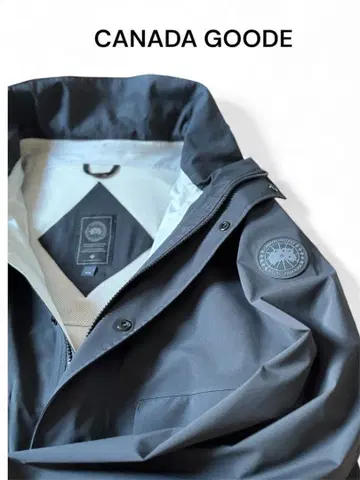 CANADA GOOSE 블랙 L 마운틴 후드티 보증 택 포함