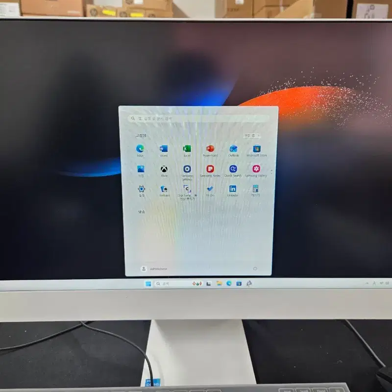 삼성 일체형pc i3-1315u 13세대 올인원pc